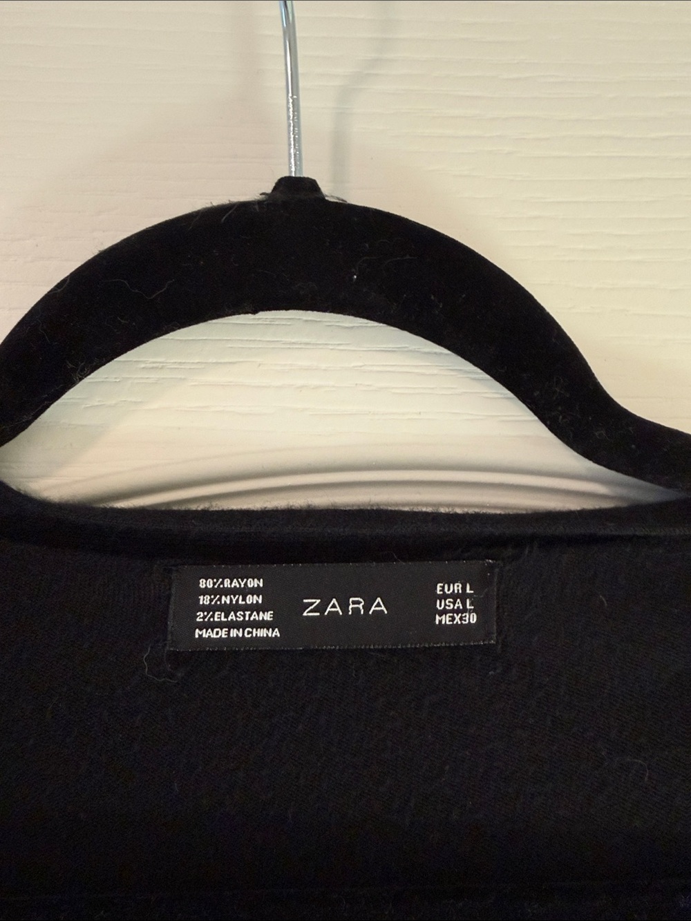 Zara Black V-Neck Long Button Cardigan - Picture 2 of 6